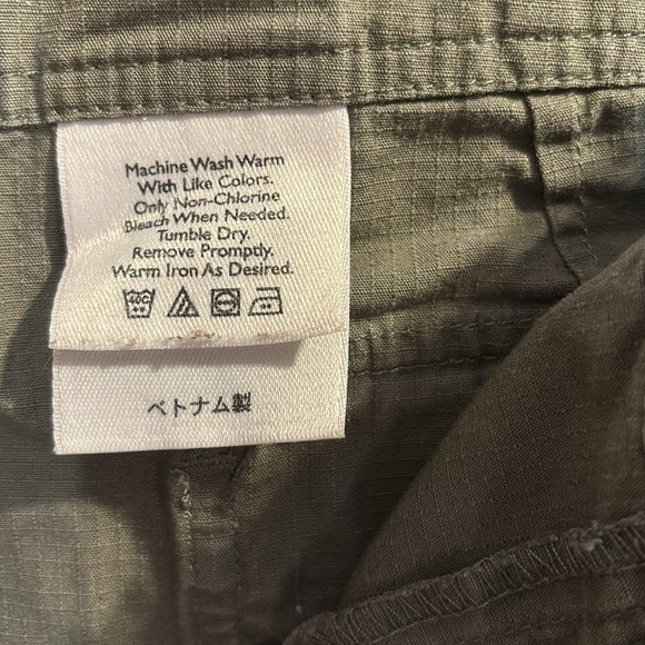 Eddie Bauer Khaki Green Mini Skirt Size 10 - Picture 8 of 9